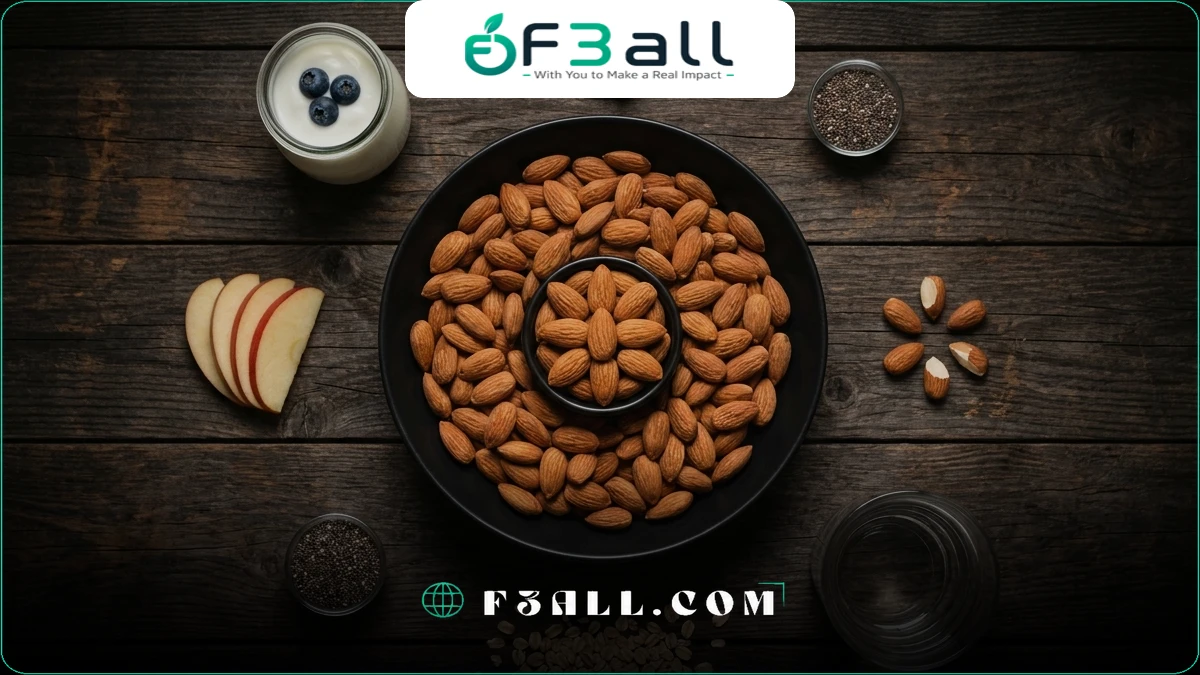 Almonds Protein and Fiber