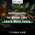 Ultra-realistic premium editorial photography for an article titled “Ashwagandha for Weight Loss: Explore the Evidence,” matching the dark, moody visual style of the provided reference image. A small elegant ceramic bowl filled with finely ground ashwagandha root powder placed exactly in the center of the image as the main focal point. Behind the bowl, arrange several authentic dried ashwagandha roots and a fresh ashwagandha plant branch with natural green leaves and small orange-red berries. Surround the central bowl neatly on a large matte black slate serving board with a wooden measuring spoon containing ashwagandha powder, a clear glass of warm herbal drink, cinnamon sticks, almonds, walnuts, oats, chia seeds, flax seeds, fresh mint leaves, and a small bowl of plain Greek yogurt. Keep the composition clean, balanced, scientific, and natural rather than promotional. Dark luxurious background with deep charcoal-black and dark emerald-green fabric textures. Dramatic directional studio lighting from the upper left, gentle golden highlights on the powder and dried roots, rich natural shadows, realistic botanical textures, subtle powder particles, and a sophisticated evidence-based wellness atmosphere. The bowl of ashwagandha powder must remain perfectly centered and occupy approximately 25–30% of the frame height. The roots and surrounding ingredients should form a balanced semicircle without covering the main subject. Photorealistic DSLR photography, 8K, HDR, macro-level detail, shallow depth of field, razor-sharp foreground, softly blurred dark background, realistic earthy brown and green colors, premium health editorial photography, wide 16:9 website hero banner. No people. No human body. No weight-loss transformation. No readable text. No logos. No watermark.